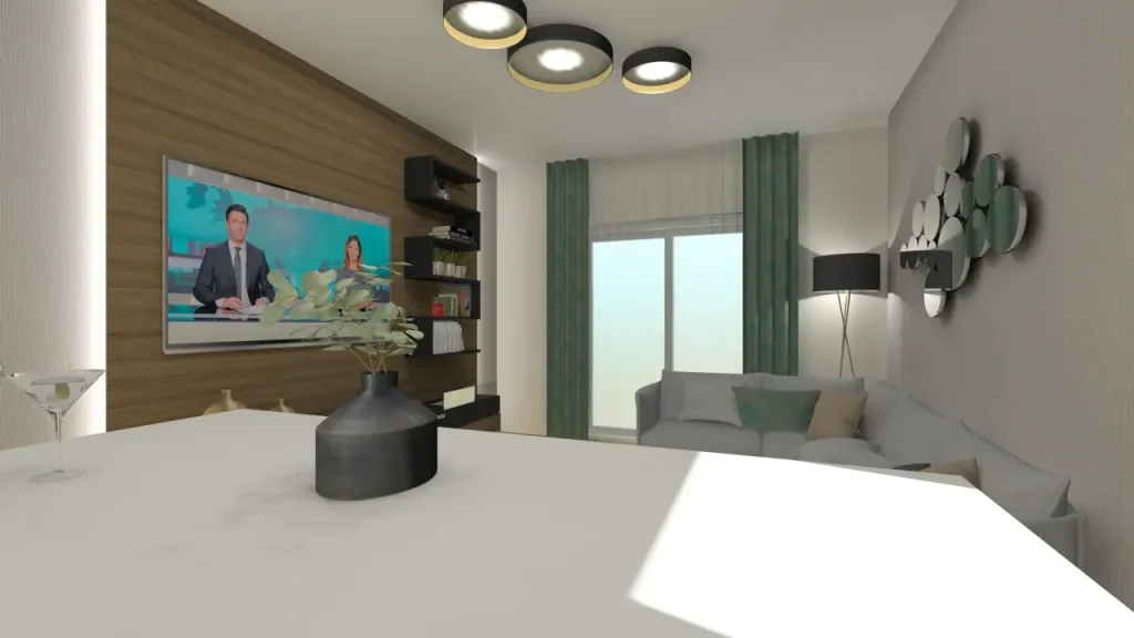 glyfadabau vác társasház 33 nm nappali-konyha